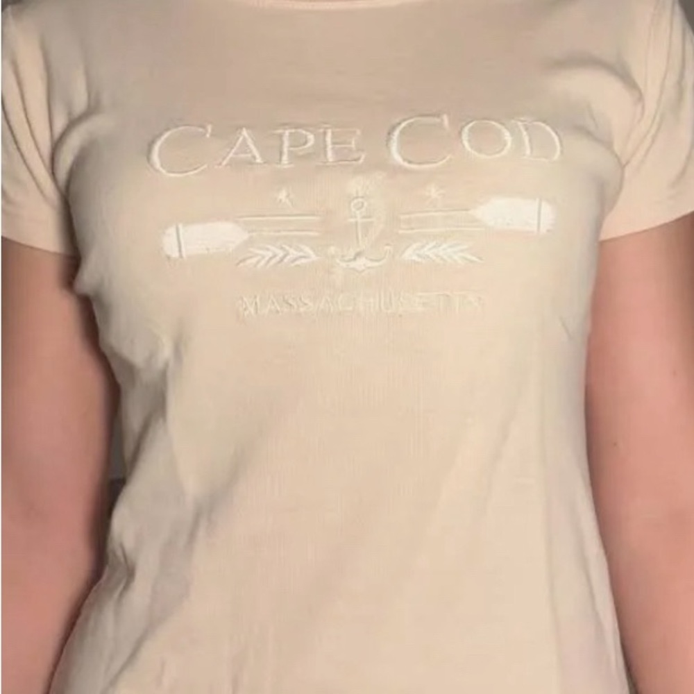 Brandy Melville light pink Cape Cod t-shirt